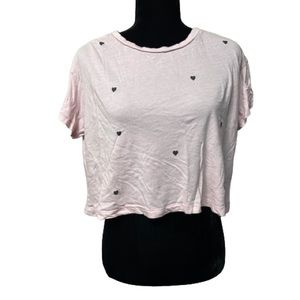 Victoria’s Secret PINK Heart Crop Top